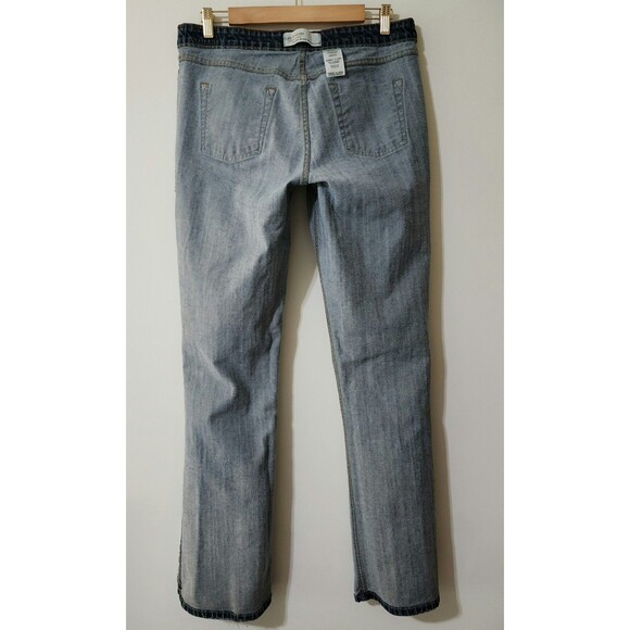 Levi Strauss Signature Womens Low Rise Bootcut Jeans Blue WPL423 Size 12 Long - Picture 7 of 11